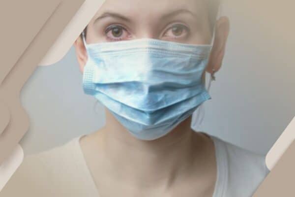 Máscara e olho seco