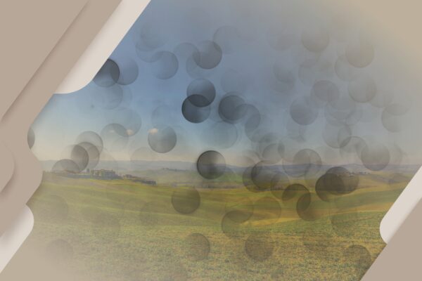 Pontos flutuantes no campo de visão